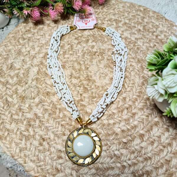 Bohemian Knot Handmade Beaded Necklace - Image 18