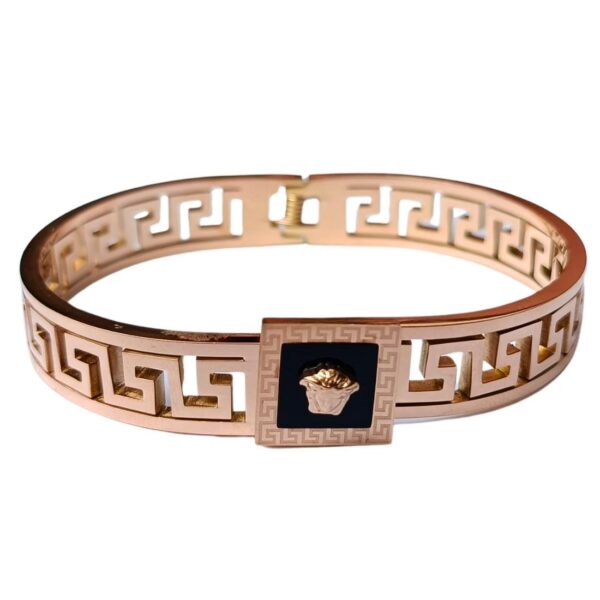 Stainless Steel Anti Tarnish Brand Inspired Gold-plated Bracelet