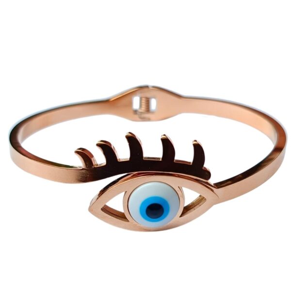 Stainless Steel Anti Tarnish Evil Eye Bracelet