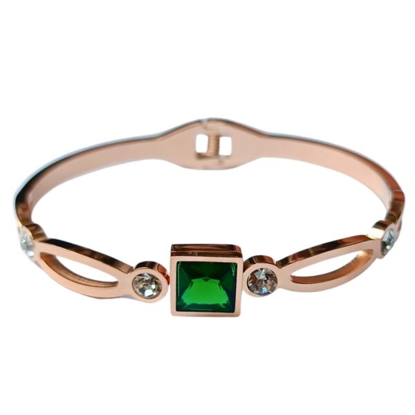 Green Artificial Emarald Bracelet