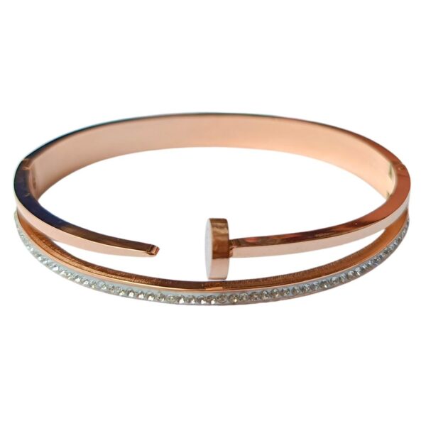 Stainless Steel Anti Tarnish Nail Style Bracelet