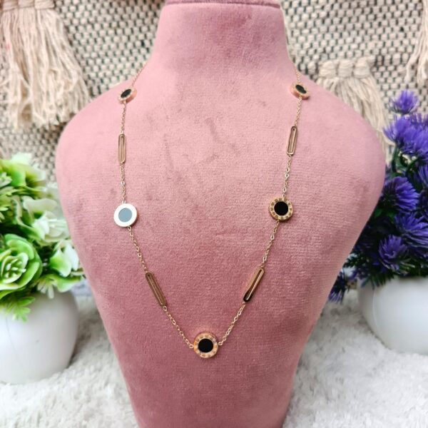 Black MOP Stainless Steel Anti Tarnish chain