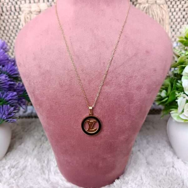 Brand Inspired Pendant Stainless Steel Anti Tarnish Chain