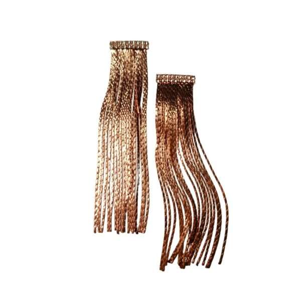 Celestial Flow Stainless Steel Anti Tarnish Drops Earrings
