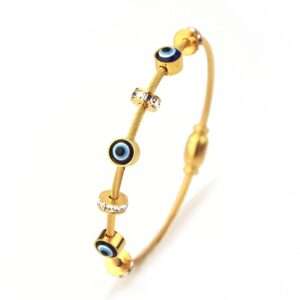 Cut The Crap Evil Eye Bracelet