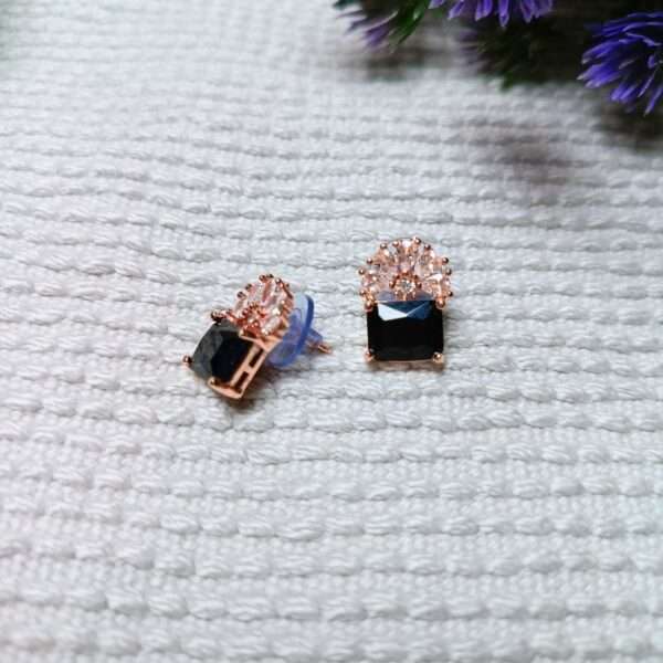 Dark Royale Stainless Steel Anti Tarnish Earrings - Image 2