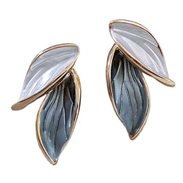 Dewleaf Dual Tone Studs