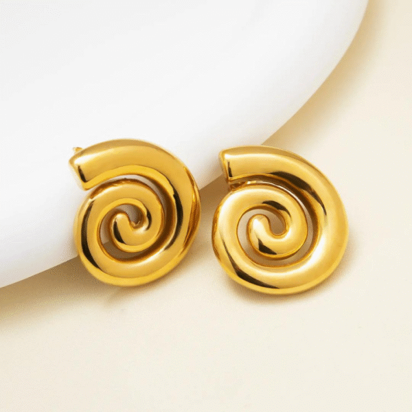 Drift Statement Stainless Steel Anti Tarnish Studs - Image 2