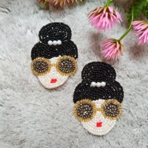 Glam Diva Beaded Handmade Earrings