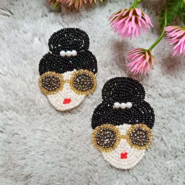 Glam Diva Beaded Handmade Earrings