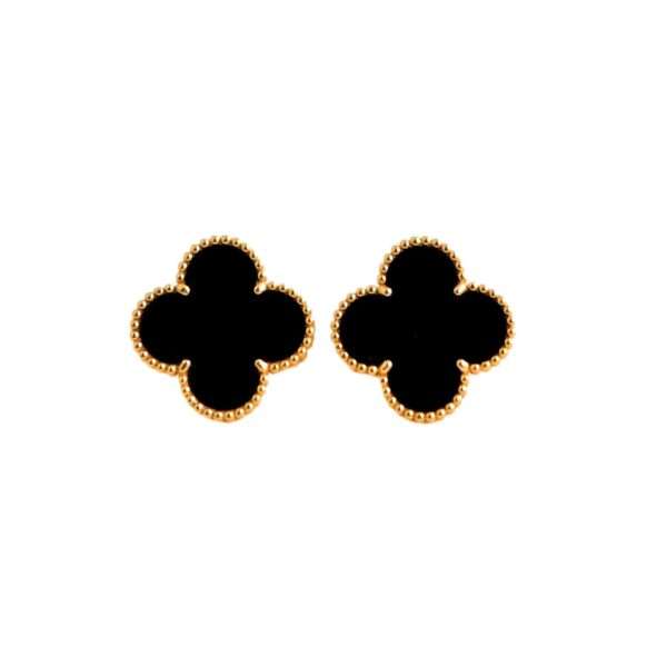 Elegant Black Clover Charm