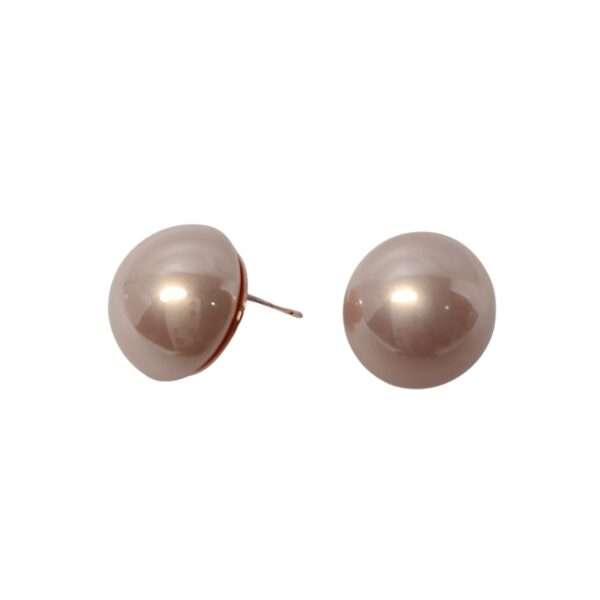 Everyday Elegance Pearl Stainless Steel Anti Tarnish Studs Earrings - Image 4