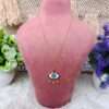 Evil Eye Dangle Stainless Steel Anti Tarnish Chain