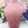 Gilded Glory Pendant Stainless Steel Anti Tarnish Chain