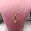 Gilded Glory Pendant Stainless Steel Anti Tarnish Chain - Image 2