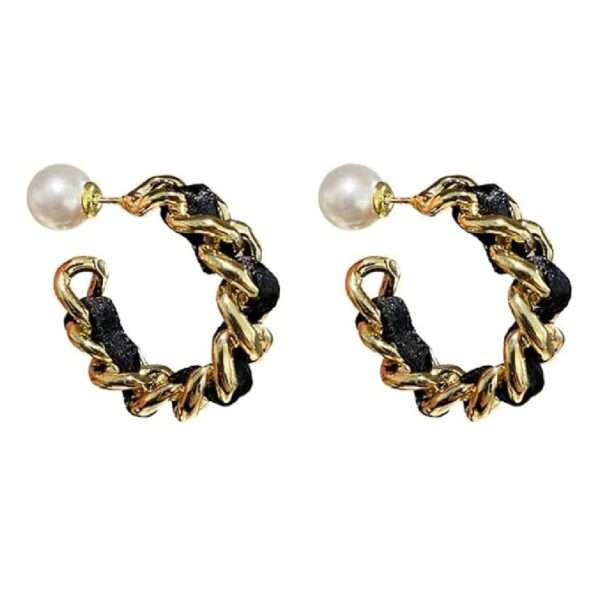 Gilded Rebel Hoops