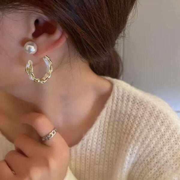 Gilded Rebel Hoops - Image 4