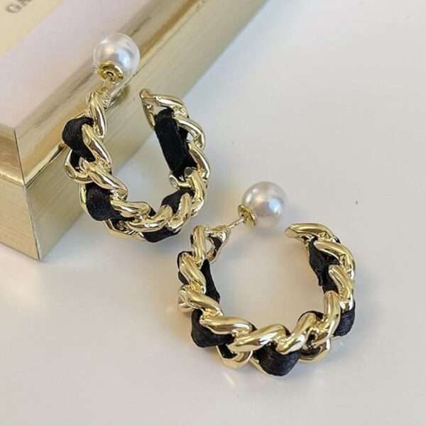 Gilded Rebel Hoops - Image 3