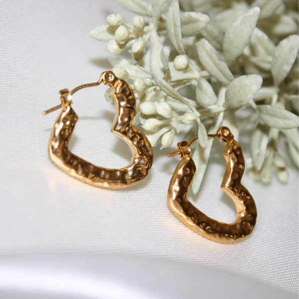 Gleaming Love Loop Stainless Steel Hoops - Image 3