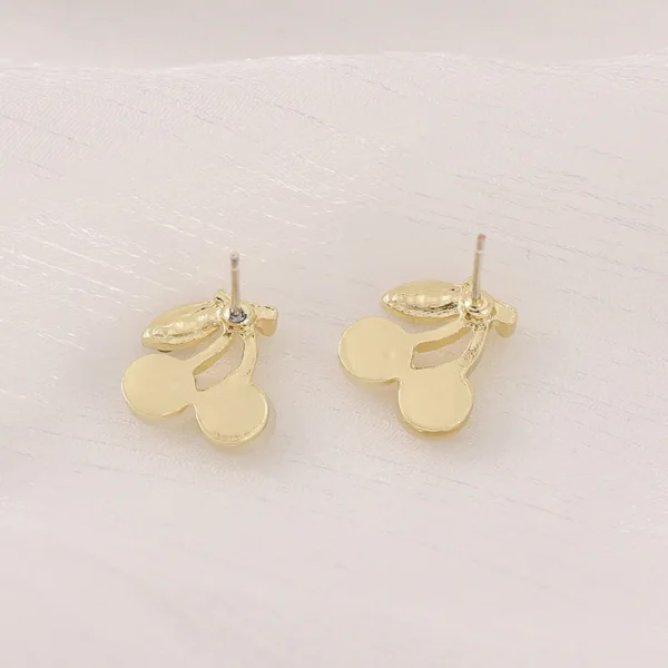 Golden Cherry Spark Studs - Image 3