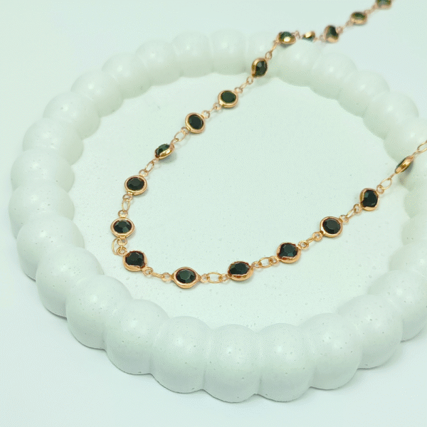 Kanak Kaajal Anti Tarnish Stainless Steel 22" inches Chain - Image 2