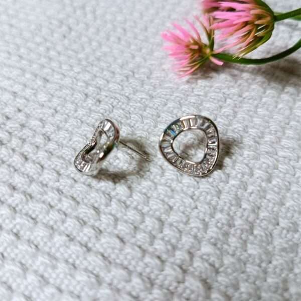 Luminous Halo Stainless Steel Anti Tarnish Earrings - Image 3