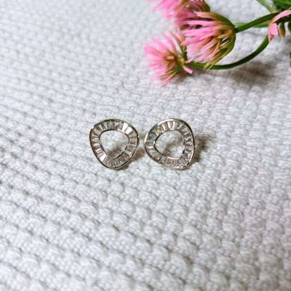 Luminous Halo Stainless Steel Anti Tarnish Earrings - Image 2