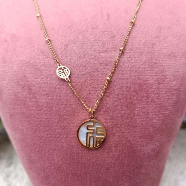 Luna Light Pendant Stainless Steel Anti Tarnish Chain - Image 3