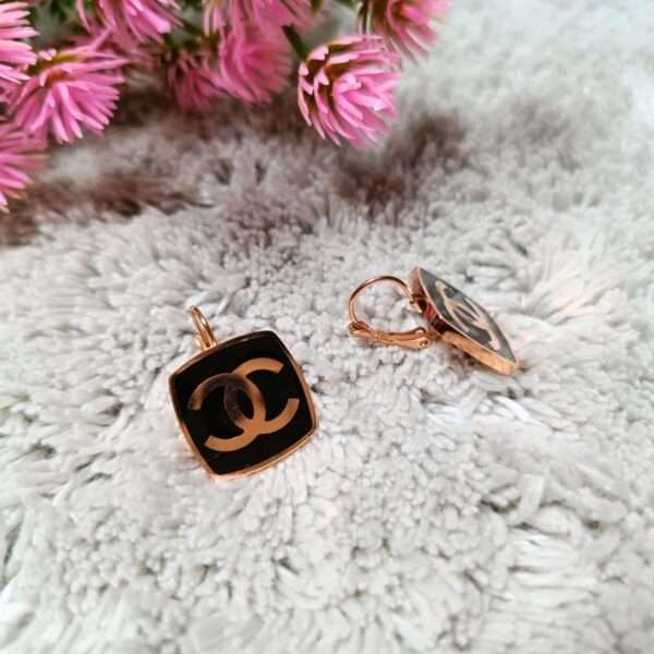 Midnight Muse Stainless Steel Anti Tarnish Earrings - Image 2