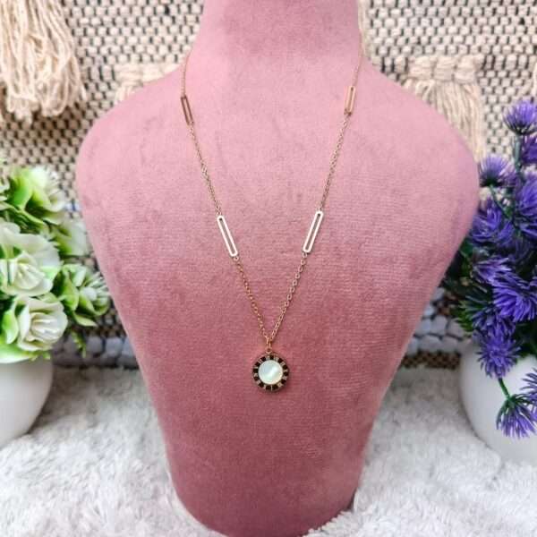 MoonLight Muse Pendant Stainless Steel Anti Tarnish Chain