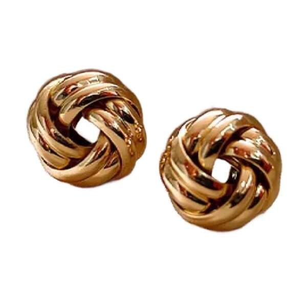 Orbit Gold Studs