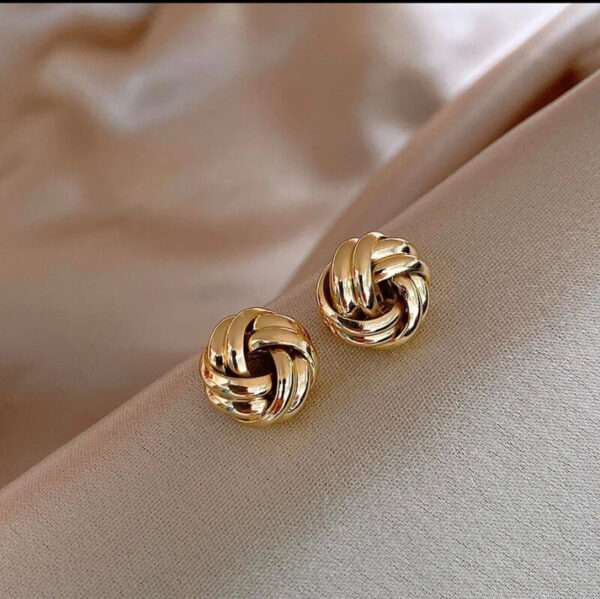 Orbit Gold Studs - Image 2