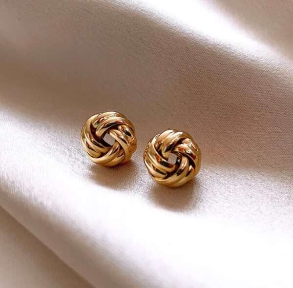 Orbit Gold Studs - Image 3