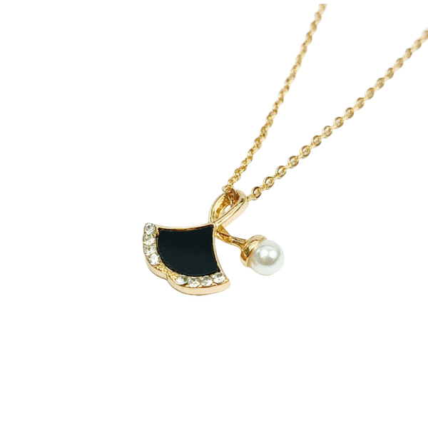 Pearled Grace Pendant (Golden) - Image 3