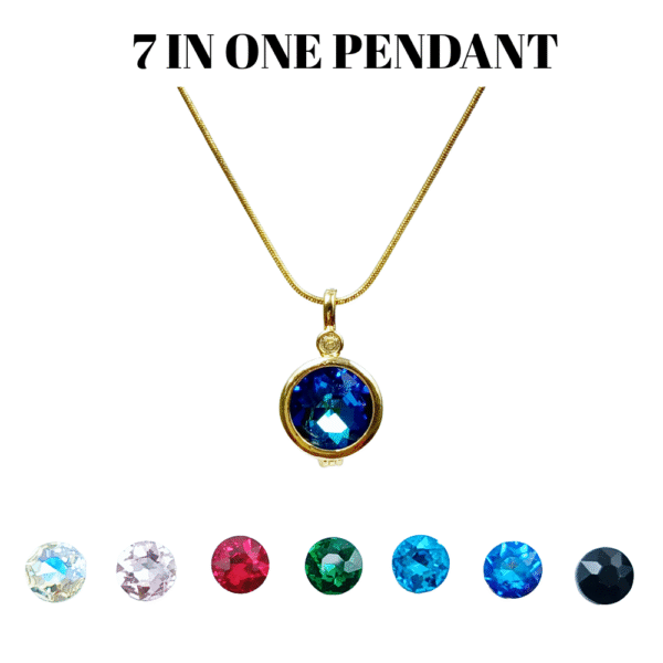 Adornica 7-Style Switch Round shape Pendant
