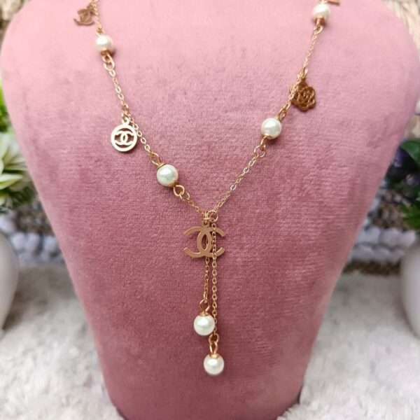 Pearl Luxe Charm Chain Stainless Steel Anti Tarnish Chain - Image 2