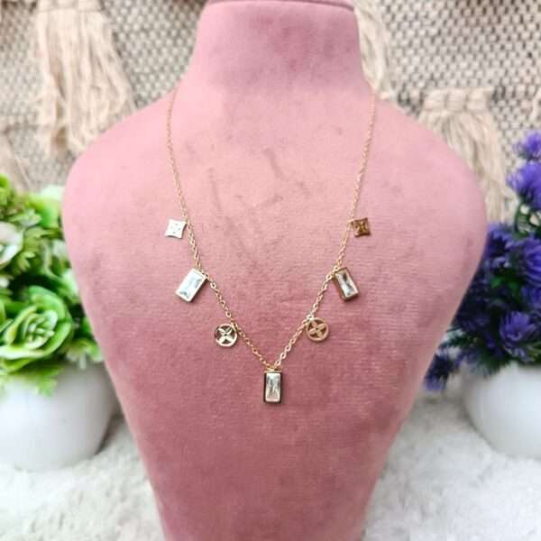 Premium Glass Look Stainless Steel Anti Tarnish Chain