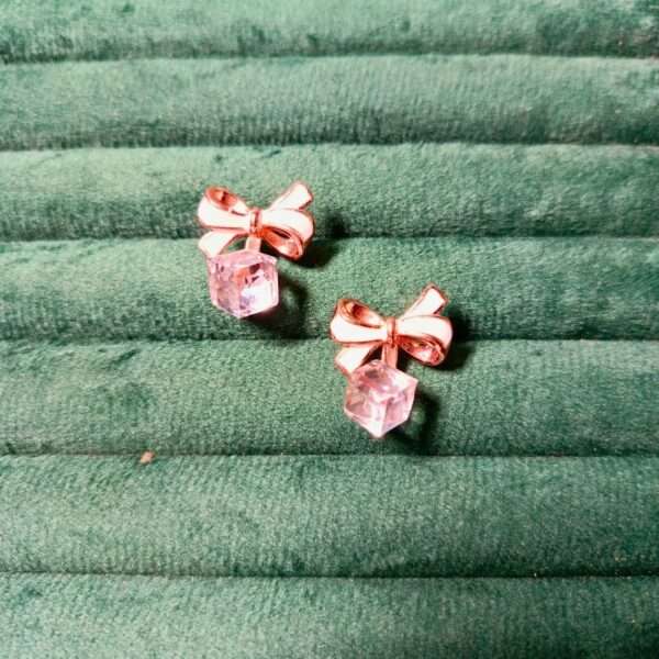 Snowdrop Spark Stainless Steel Anti Tarnish Earrings - Image 2