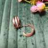 Urban Halo Stainless Steel Anti Tarnish Hoops Earrings - Image 4