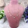 White MOP Brand Inspire Pendant Stainless Steel Anti Tarnish Chain