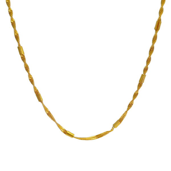 Zari Rekha Anti Tarnish Stainless Steel 26" inches Chain